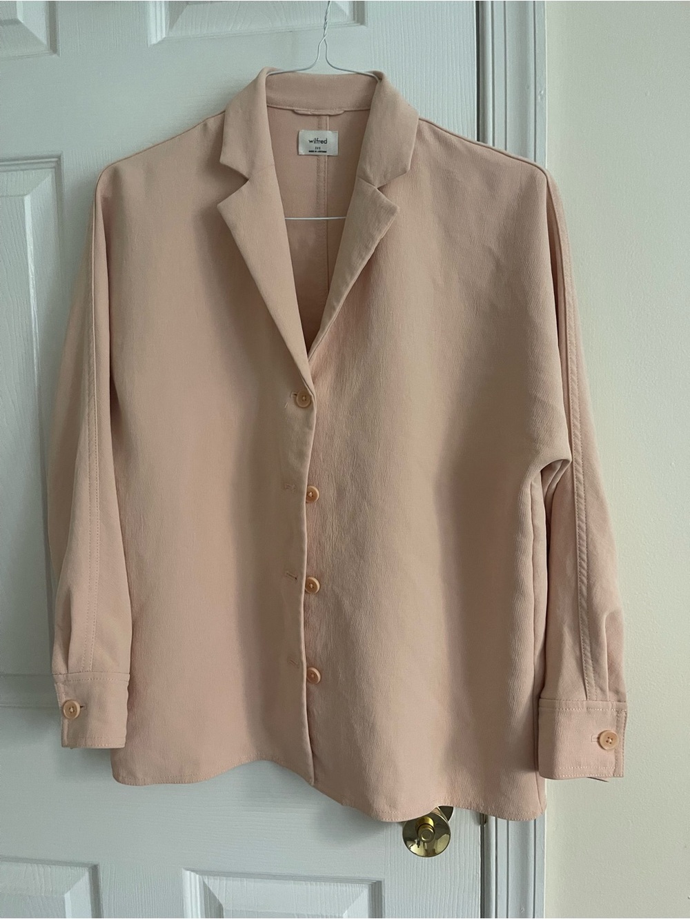 Wilfred Blush Button-Down Casual Shirt